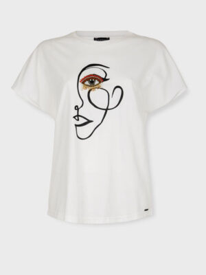 Ženska TIFFANY Ženska majica sa našivenim motivom 1169