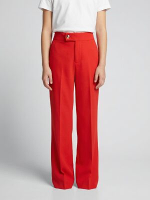 Ženske TIFFANY Pantalone visokog struka sa širokim nogavicama 1180