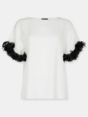 Ženska TIFFANY Elegantna bluza sa dekorativnim rukavima 1166