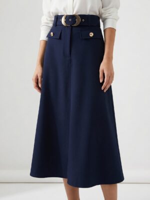 Ženska TIFFANY Suknja sa kaišem i zlatnim detaljima 1185