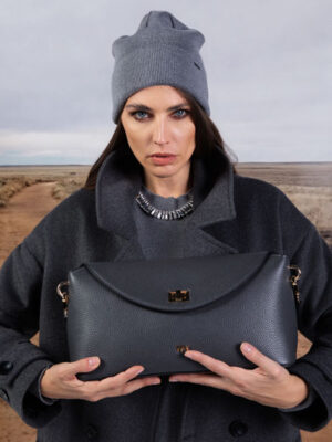 Ženska TIFFANY Mala kožna torba na preklop sa dva kaiša 1199